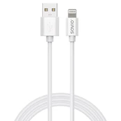 Savio CL-193 USB kabelis USB 2.0 2 m USB A USB C / Lightning baltas kaina