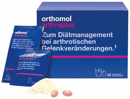Orthomol Arthro plus milteliai + kapsulės N30
