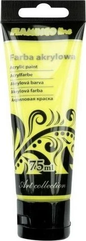 Akriliniai dažai citrininiai 75ml