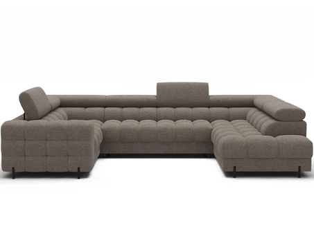 eltap Kampinė Sofa, Fectory, 346x205x93 cm, Ruda