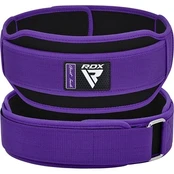 Sunkiosios atletikos diržas RDX RX5, violetinė, M