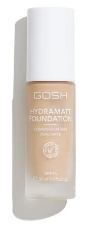 Skystas makiažo pagrindas Gosh Hydramatt, SPF 15, smėlio sp., 006n, 30 ml
