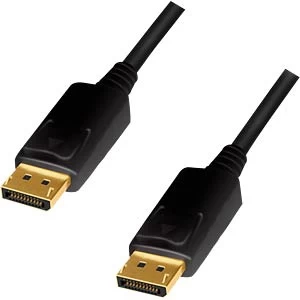 Kabelis Logilink Displayport, Displayport, 5 m, juoda