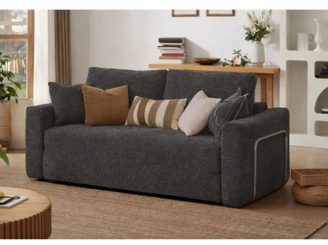 Sofa Wello Double, pilka