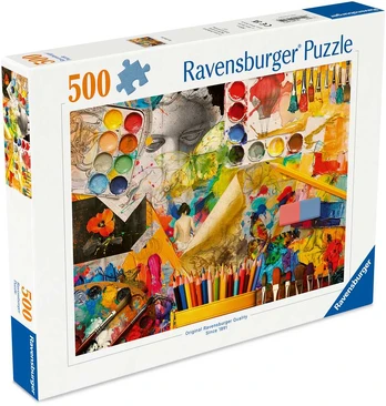 Dėlionė Ravensburger Puzzle 500 Pieces: Art Studio