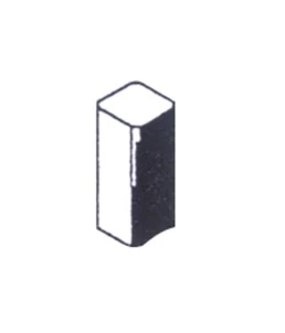 Šepetėlis Haushalt, 5 mm x 5 mm x 12 mm, 2 vnt.