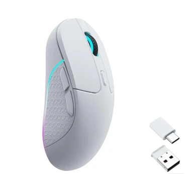 Belaidė Žaidimų Pelė Keychron M3 Wireless White (Balta)