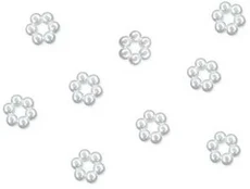 Party Deco Perle blomster konfetti, 50 stk