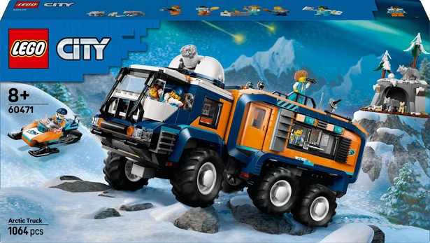 LEGO City 60471 Arctic explorer's lab truck