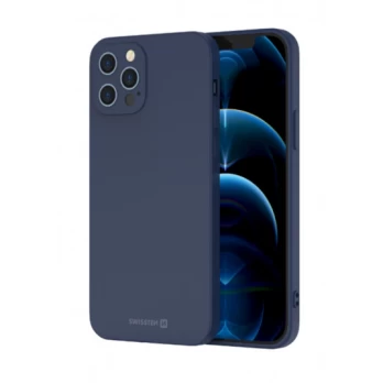Swissten Soft Joy Silicone Case for Apple iPhone 14 Blue