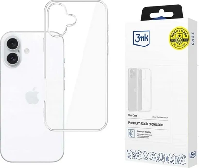 3mk ochranný kryt Clear Case pro Apple iPhone 16