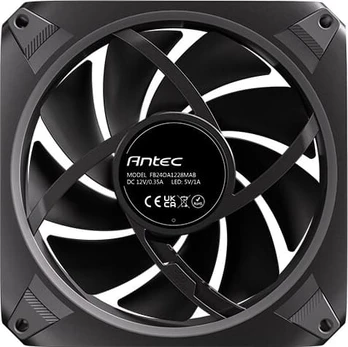 Antec Lüfter 120*120*28 ORBIT 120 ARGB PWM 3Pack BK retail