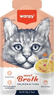 Wanpy - Wanpy Cat Meat Broth Tuna & Salmon 50g - 50g kaina