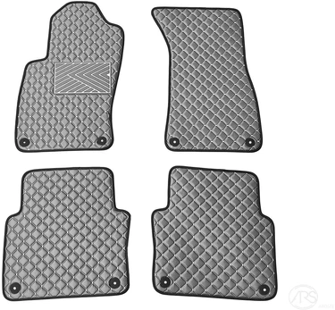 Kilimėliai QuiltyMats AUDI A8 2002-2009 (D3) (4 vnt.), D.Gray-Gray /33-14