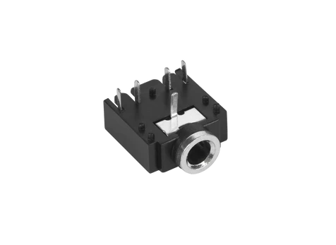 Jungtys // Different Audio, Video, Data connection plug and sockets // Gniazdo Jack 3,5 mm stereo druk Cabletech