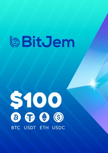 BitJem Crypto Gift Card 100 USD Key GLOBAL