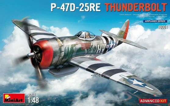 Miniart - Republic P-47D-25RE Thunderbolt Advanced Kit, 1/48, 48001