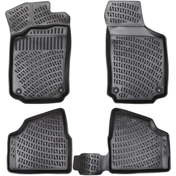 Guminiai kilimeliai juodi 3D RIZLINE OPEL CORSA C (2000-2006)