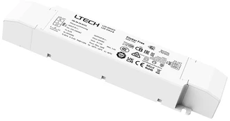36W LED maitinimo šaltinis 24V, 1.5A, TRIAC, ELV, PUSH-DIM, PWM tipo išėjimas, LTECH