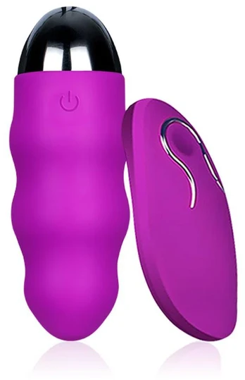 Vibratorius – kulka su pulteliu, violetinė