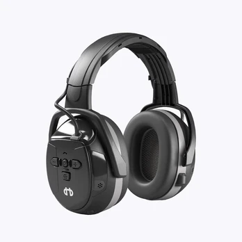 Apsauginės ausinės su bluetooth ir mikrofonu Hellberg