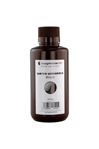 Copymaster3D Copymaster 3D vandeniu nuplaunama UV derva - 500ml - Juoda