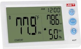 Uni-T A12T temperatūros ir drėgmės matuoklis kaina