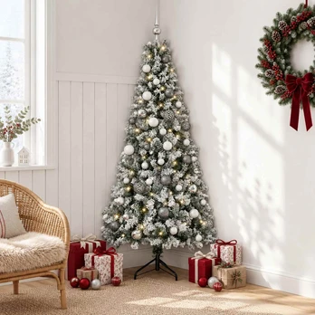 Dirbtinė kalėdinė eglutė su rutuliuku 150 cm 150 LED