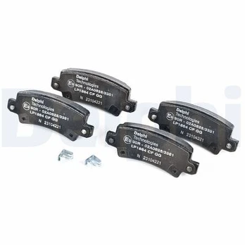 DELPHI LP1864 Brake pad set