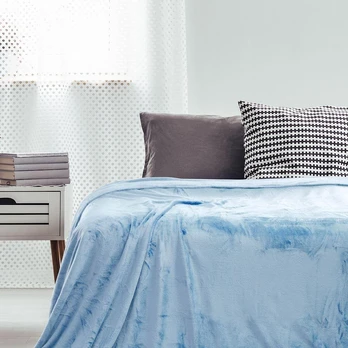 DecoKing BLA/MIC/BABYBLUE/220x240