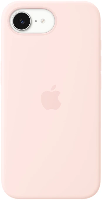 Apple iPhone 17e Silicone Case with MagSafe – Soft Pink - MHWJ4ZM/A