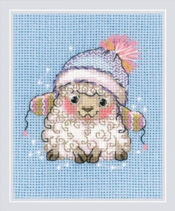 Riolis Little Lamb 13x16 cm SR2350