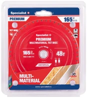 SPECIALIST+ pjovimo diskas Multimaterial 165x48Tx20mm kaina