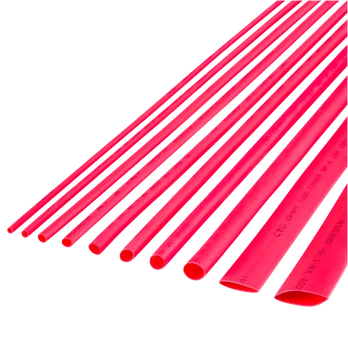 Rebel Cabletech termiškai susitraukiantis vamzdelis 2mm - 1m Raudona