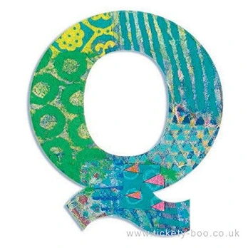 Djeco medinė raidė - Q ( DD04826 )