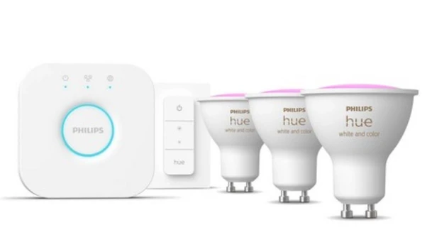 Philips Hue WCA Starter Kit 4.2W GU10 3pcs, Bridge, Switch | 8720169254503