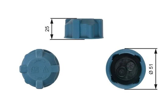 Dangtelis, radiatorius GATES RC220