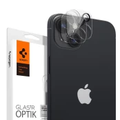 [Užsakomoji prekė] Plėvelė kamerai iPhone 14 / 14 Plus (set 2) - Spigen Glas.tR Optik - Crystal permatomas IPT491 kaina