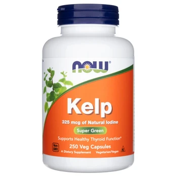 Now Foods Kelp 325 mcg - 250 kapsulių