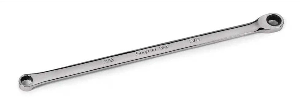 Snap On 3/8" 12-Point SAE Flank Drive® High-Performance Combination Ratcheting Box Wrench