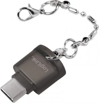 LogiLink CR0039, MicroSD (TransFlash),Micro SDHC,Micro SDXC, Grå, 480 Mbit/s, Aktivitet, USB 2.0, 16 mm