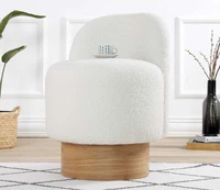 Pouffe Monre Teddy - Baltas kaina