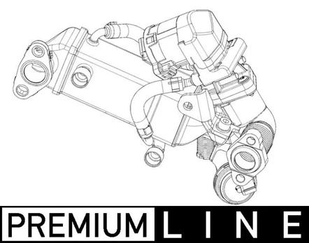 EGR modulis MAHLE CE 10 000P