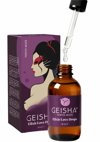 Elixir Love Drops 50 ml by GEISHA - Warming Sensation Massage Formula