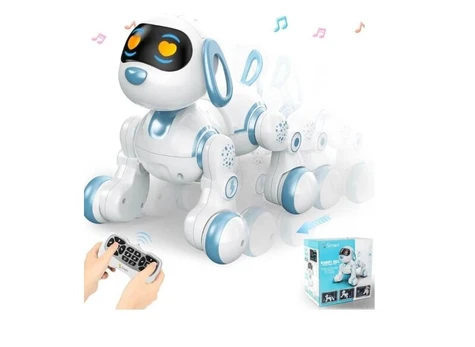 Interaktyvus šuniukas-robotas , baltas