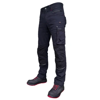 Darbinės kelnės Stretch 215, tamsiai mėlyna C56, Pesso