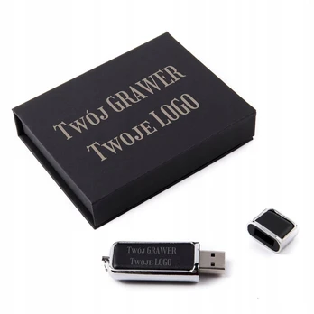 Odos Pendrive 4 Gb su graviravimu ir magnetiniu dėklu