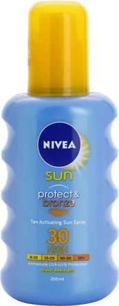 Nivea Protect & Bronze Purškiklis SPF30 200ml