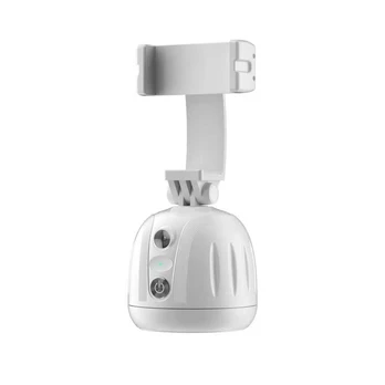 Oem Phone holder with 360° face tracking P5 baltas