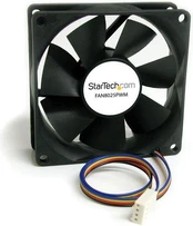 StarTech 80X25MM PWM KOMPIUTERIO DĖŽO VENTILIATORIUS/. kaina